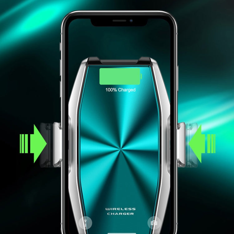 S9 15W Max Fast Charge Automatic Clamping Arm Car Mount