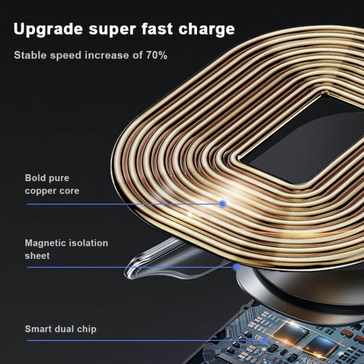 R2 Universal Infrared Induction Car Air Outlet Wireless Charging Mobile Phone Holder