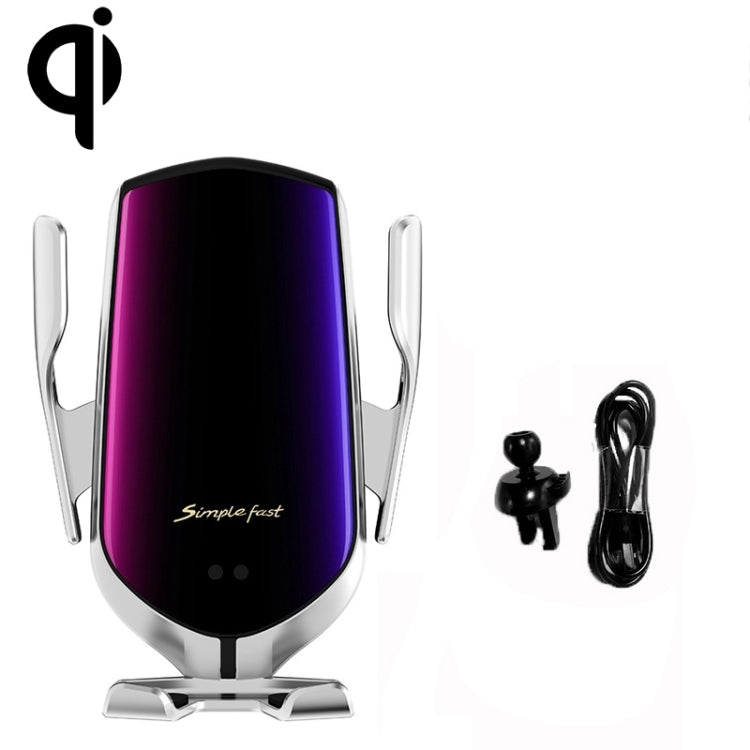 R2 Universal Infrared Induction Car Air Outlet Wireless Charging Mobile Phone Holder