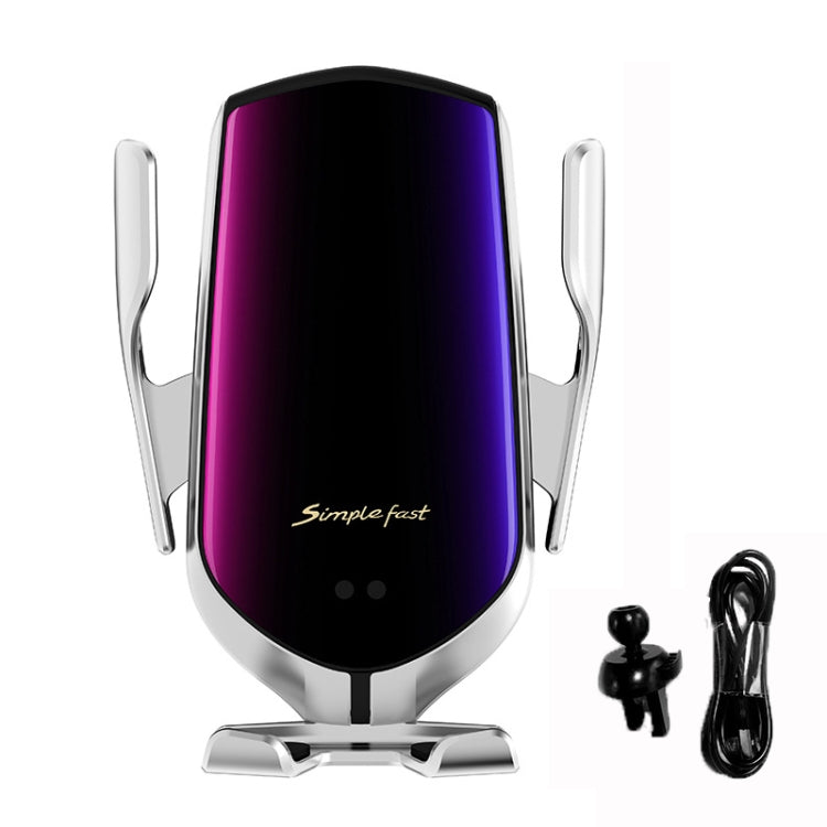 R2 Universal Infrared Induction Car Air Outlet Wireless Charging Mobile Phone Holder