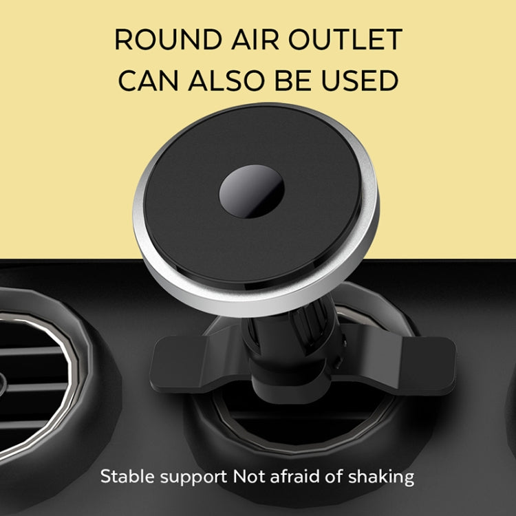 N5 Car Air Outlet Vent Mount Clamp Holder 15W Fast Charging Qi Magnetic Wireless Charger