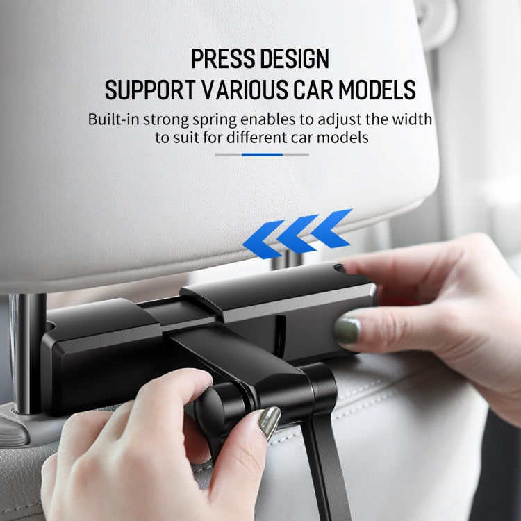 ROCK RPH0876 Universal Stretchable Car Headrest Mount(Black)