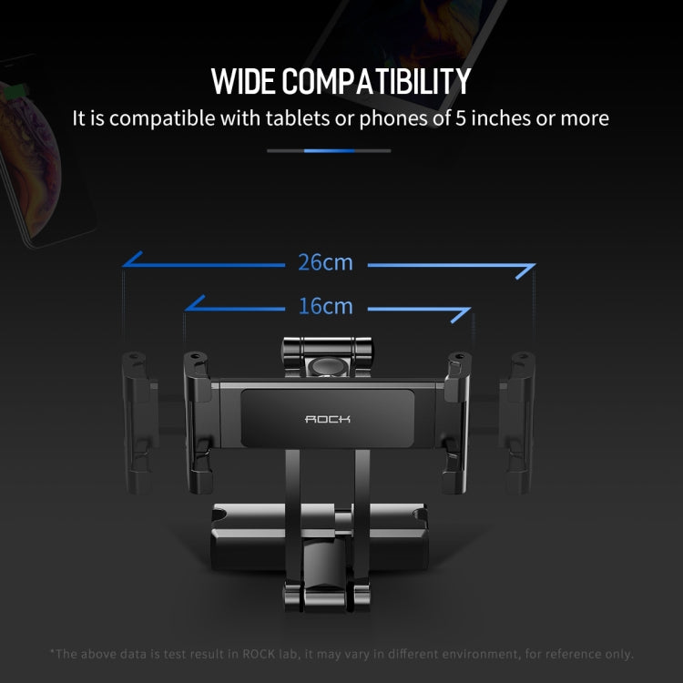 ROCK RPH0876 Universal Stretchable Car Headrest Mount(Black)