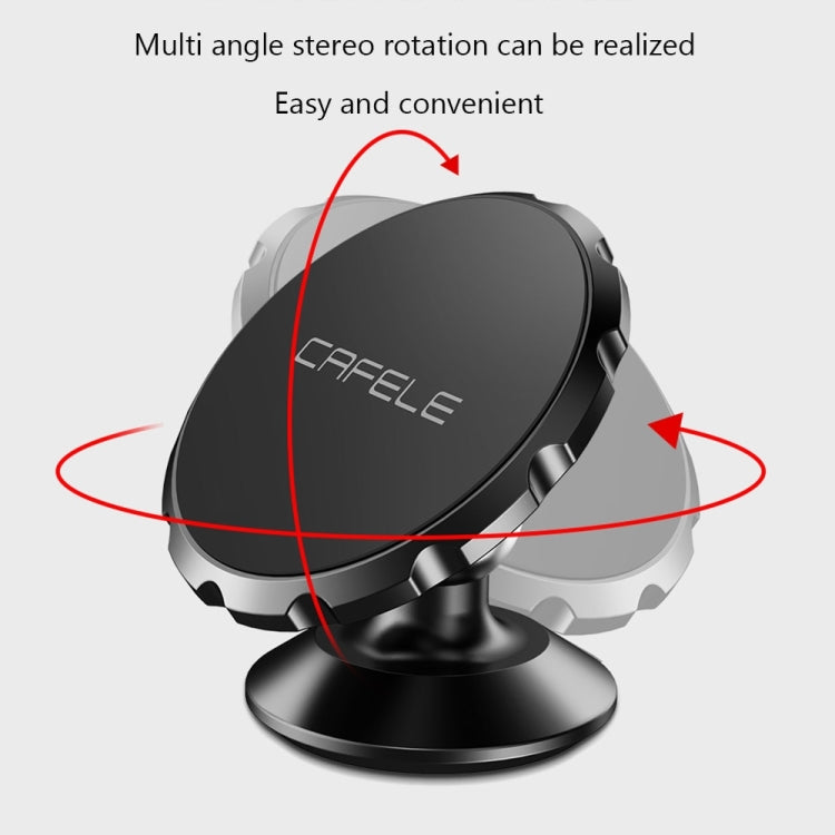 CAFELE Universal Stand Paste Type 360 Degree Rotation Frosted Surface Magnetic Mount Phone Holder Stand, for iPhone, Samsung, Huawei, Lenovo, Xiaomi, Sony, HTC