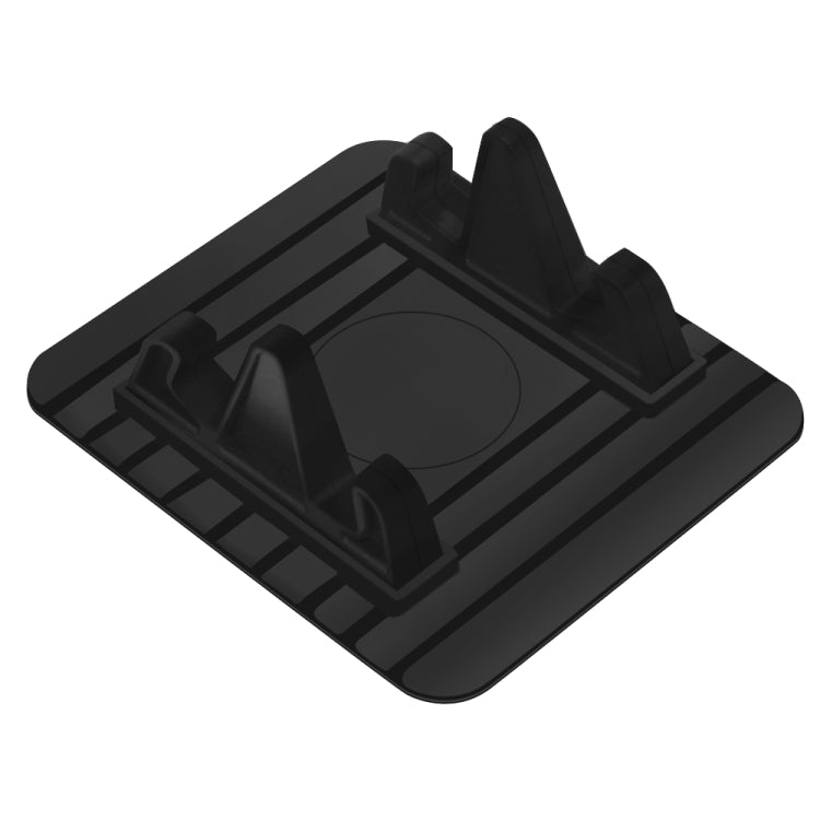 HAMTOD Universal Soft Silicone Detachable Car Phone Holder Stand Mount, for iPhone, Samsung, Sony, Lenovo, HTC, Huawei, and other Smartphones(Black)