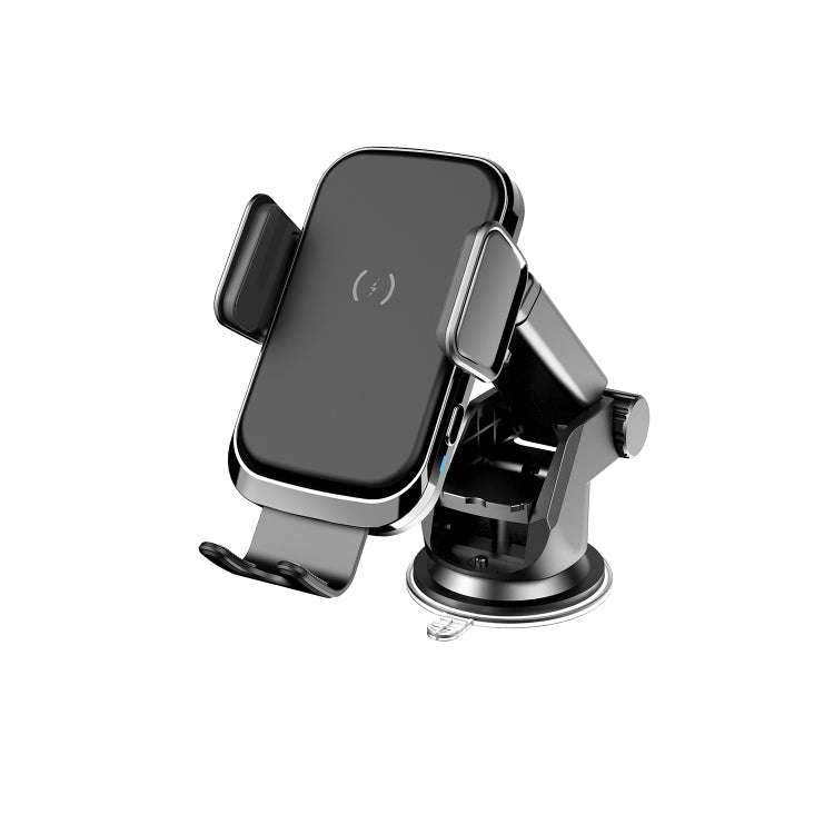 X7 Car Wireless Charging Mobile Phone Gravity Bracket Holder Suction Cup Bracket (Black)