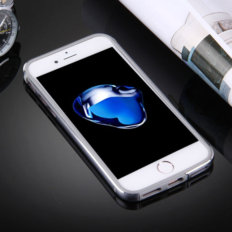 For iPhone 8 Plus & 7 Plus TPU + Aluminum Alloy Bumper Frame