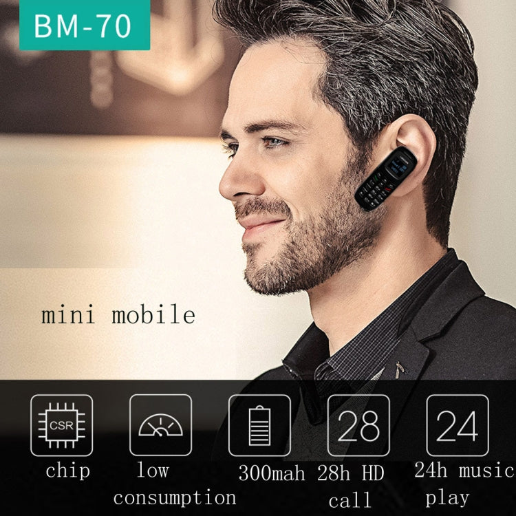 Upgraded GTStar BM70 Sports Car Mini Bluetooth Mobile Phone Headset