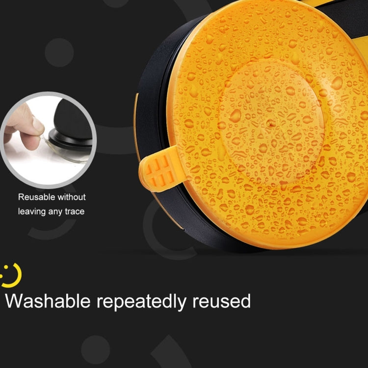 TOTUDESIGN CT12-Sports Car Style Universal 360 Degree Rotation Cohesive Silicone Car Mount 3.5-6.0 inch Phone Holder, For iPhone, Galaxy, Sony, Lenovo, HTC, Huawei, and other Smartphones