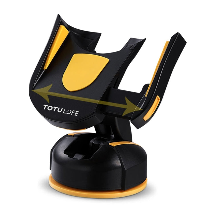 TOTUDESIGN CT12-Sports Car Style Universal 360 Degree Rotation Cohesive Silicone Car Mount 3.5-6.0 inch Phone Holder, For iPhone, Galaxy, Sony, Lenovo, HTC, Huawei, and other Smartphones