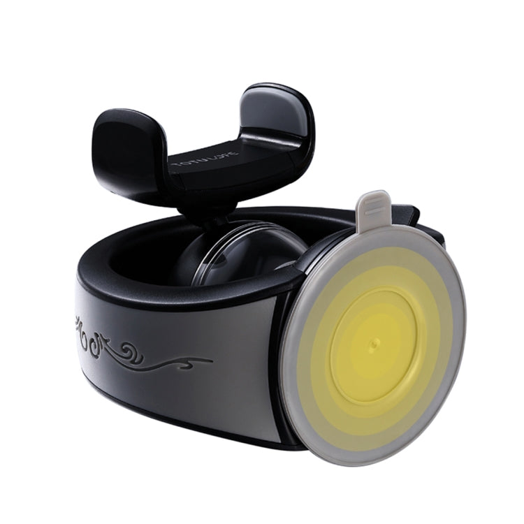 TOTUDESIGN CT11-Perfume Series Universal 360 Degree Rotation Osculum Type Car Mount 3.5-6.0 inch Phone Holder, For iPhone, Galaxy, Sony, Lenovo, HTC, Huawei, and other Smartphones