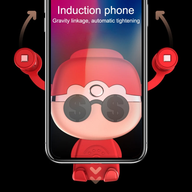 Mammon Design Car Air Vent Mount Phone Gravity Clamp Holder Stand, For iPhone, Galaxy, Sony, Lenovo, HTC, Huawei and other 4-6 inch Smartphones