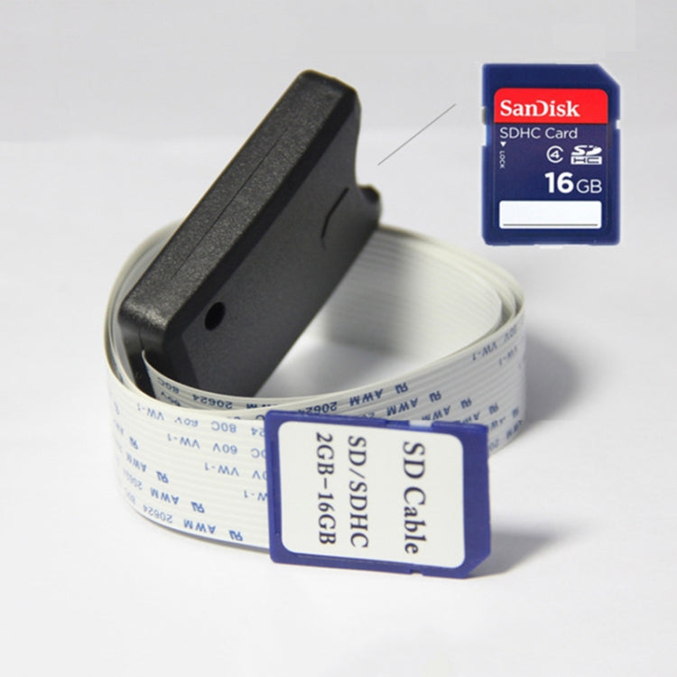 25cm SD Card to SD Card Extension Cable Adapter Converter