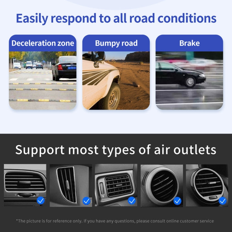 TOTUDESIGN DCTV-15 Keeper Series Car Mount Phone Gravity Holder Stand