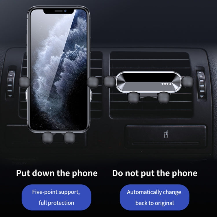 TOTUDESIGN DCTV-15 Keeper Series Car Mount Phone Gravity Holder Stand