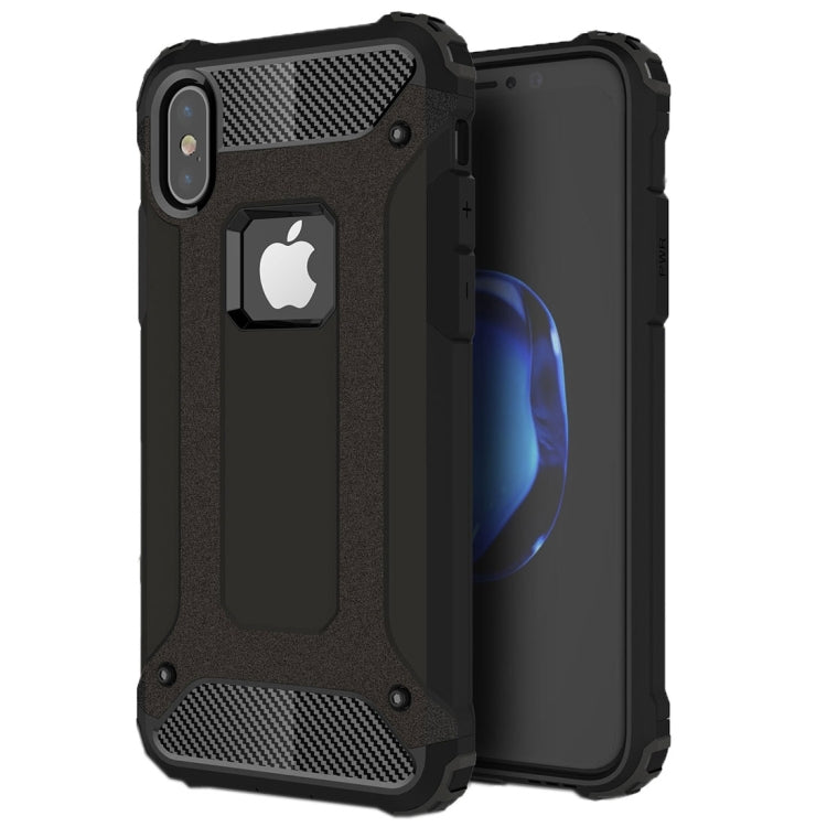 For iPhone X / XS Magic Armor TPU + PC Combination Case