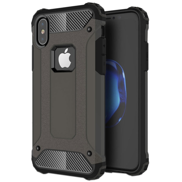 For iPhone X / XS Magic Armor TPU + PC Combination Case