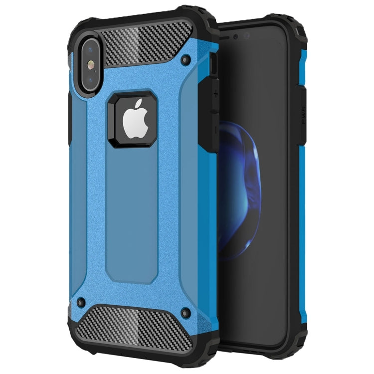 For iPhone X / XS Magic Armor TPU + PC Combination Case