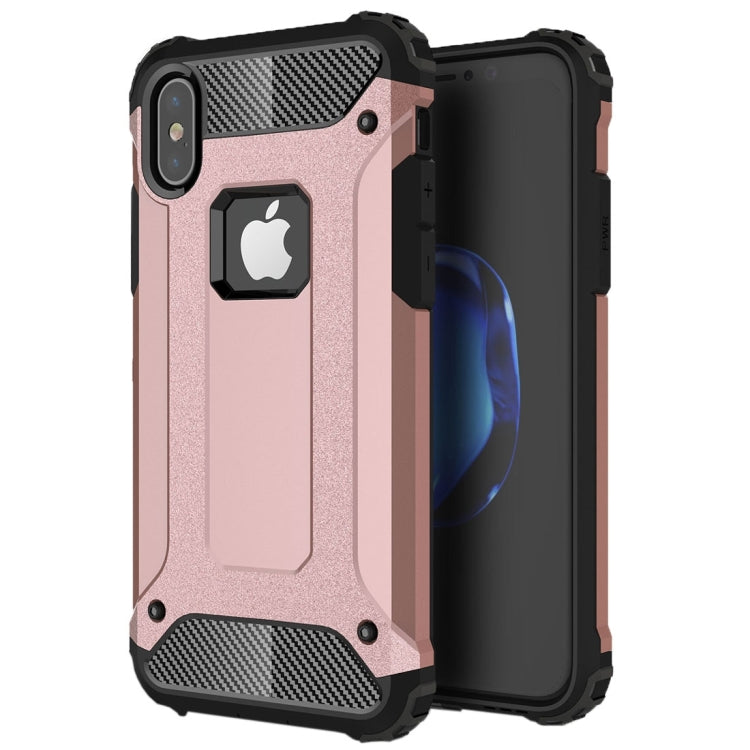 For iPhone X / XS Magic Armor TPU + PC Combination Case