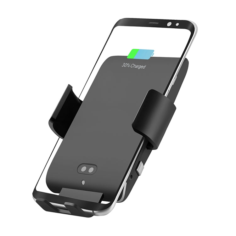 C13 10W Car Wireless Charger for iPhone XR / XS Max / Galaxy S9+ / S9 / Huawei Mate 20 Pro and Other Qi-compatible Phone, Support Voice Control(Black)