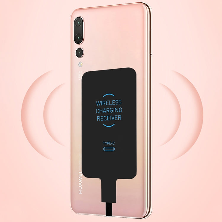 Momax Fast Charging Type-C Qi Standard Fast Charging Wireless Receiver Patch