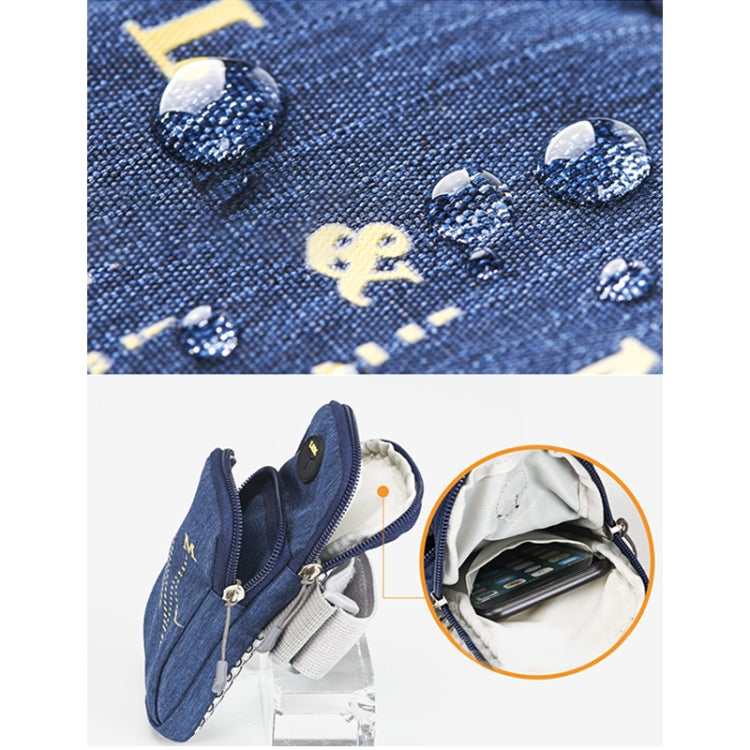 Universal 6.2 inch or Under Phone Zipper Double Bag Multi-functional Sport Arm Case with Earphone Hole, For iPhone, Samsung, Sony, Oneplus, Xiaomi, Huawei, Meizu, Lenovo, ASUS, Cubot, Ulefone, Letv, DOOGEE, Vkworld, and other Smartphones