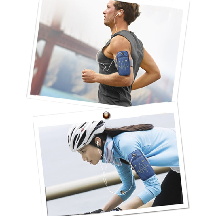 Universal 6.2 inch or Under Phone Zipper Double Bag Multi-functional Sport Arm Case with Earphone Hole, For iPhone, Samsung, Sony, Oneplus, Xiaomi, Huawei, Meizu, Lenovo, ASUS, Cubot, Ulefone, Letv, DOOGEE, Vkworld, and other Smartphones