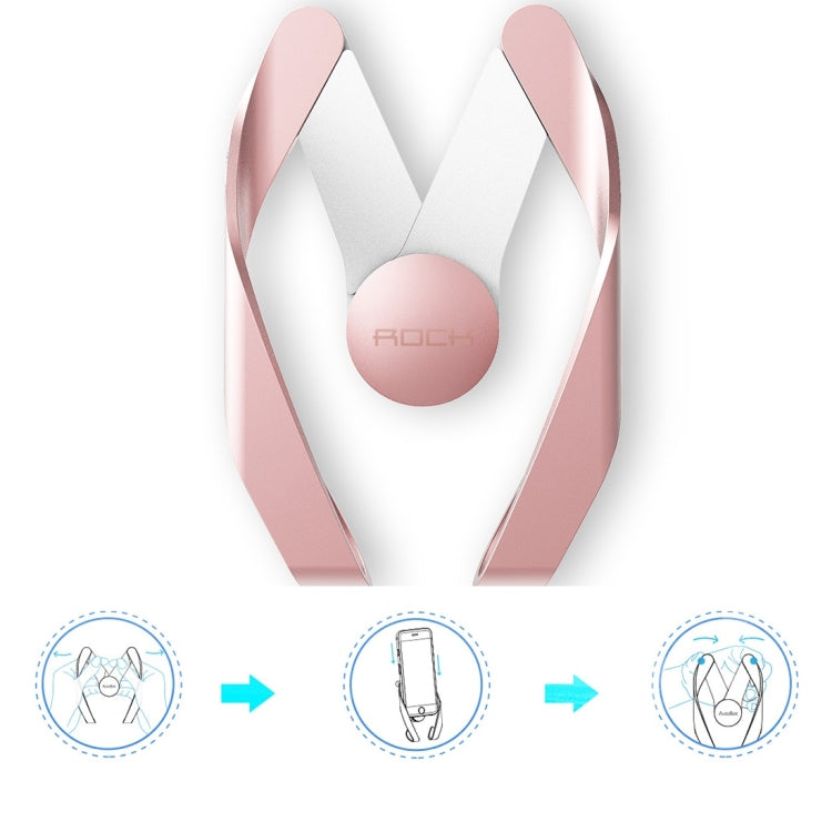 ROCK AutoBot M Air Vent Car Mount, For iPhone, Galaxy, Huawei, Xiaomi, Lenovo, Sony, LG, HTC and Other Smartphones