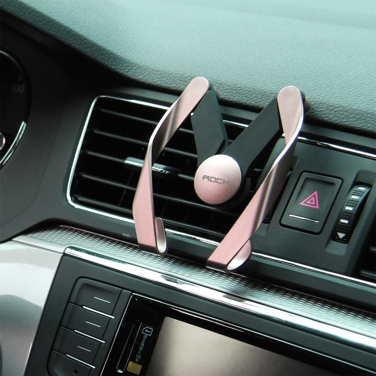 ROCK AutoBot M Air Vent Car Mount, For iPhone, Galaxy, Huawei, Xiaomi, Lenovo, Sony, LG, HTC and Other Smartphones