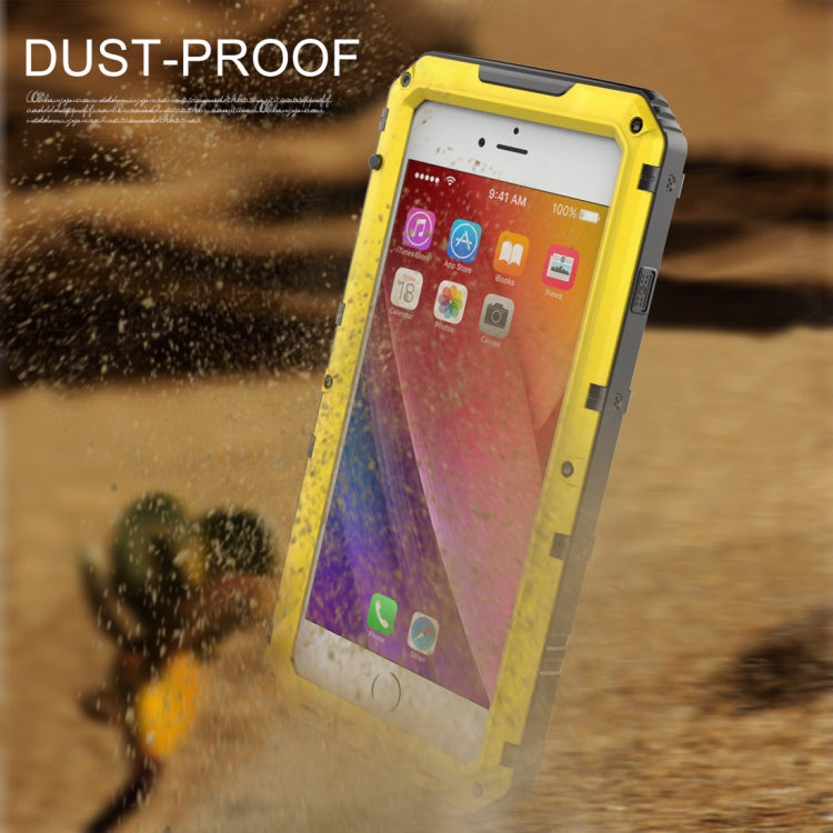 Waterproof Dustproof Shockproof Zinc Alloy + Silicone Case for iPhone 8 Plus & 7 Plus