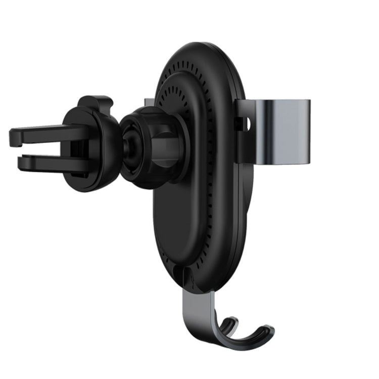 lenuo CL-27 Universal Car Air Vent Mount Clamp Phone Gravity Holder, For iPhone, Galaxy, Sony, Lenovo, HTC, Huawei and other Smartphones(Grey)