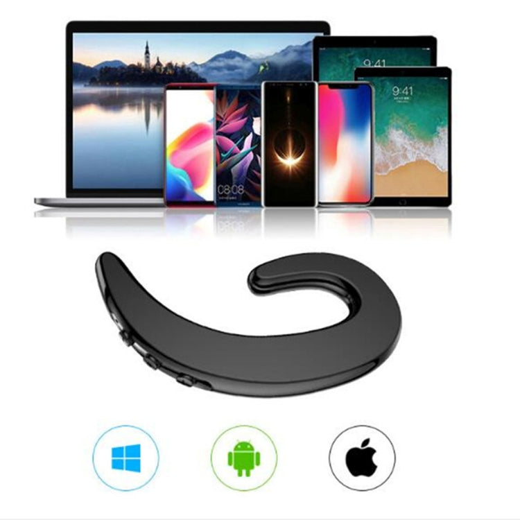 B18 Bone Conduction Bluetooth V4.1 Sports Headphone Earhook Headset, For iPhone, Samsung, Huawei, Xiaomi, HTC and Other Smart Phones or Other Bluetooth Audio Devices