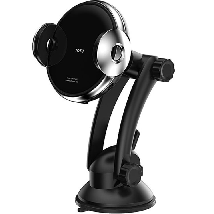 TOTUDESIGN CACW-037 Stellar Series Wireless Charger Car Holder, For iPhone, Galaxy, Sony, Lenovo, HTC, Huawei and other 4.0-6.5 inch Smartphones(Black)