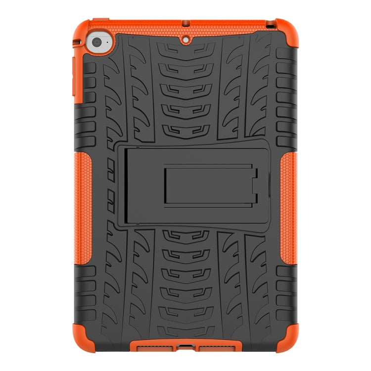 Tire Texture TPU+PC Shockproof Case for iPad Mini 2019, with Holder