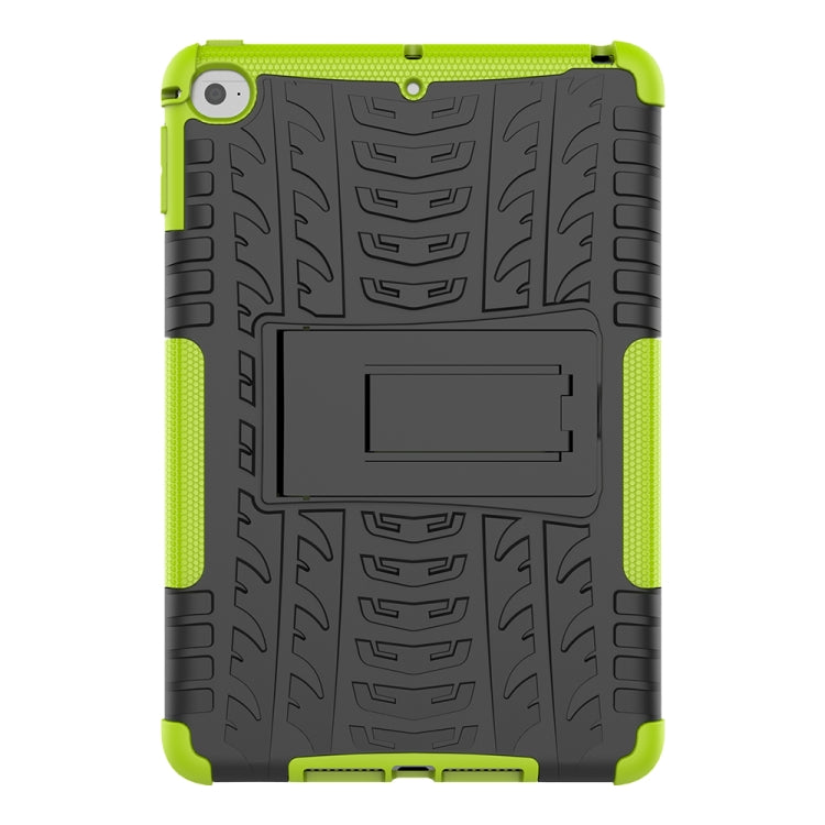 Tire Texture TPU+PC Shockproof Case for iPad Mini 2019, with Holder