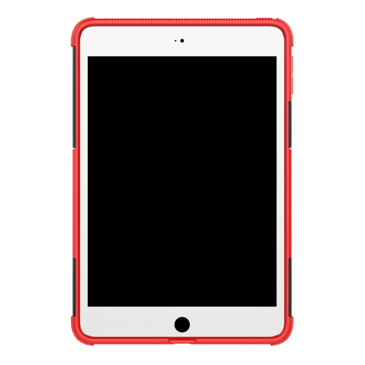 Tire Texture TPU+PC Shockproof Case for iPad Mini 2019, with Holder