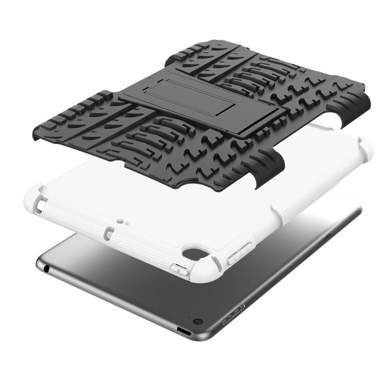 Tire Texture TPU+PC Shockproof Case for iPad Mini 2019, with Holder