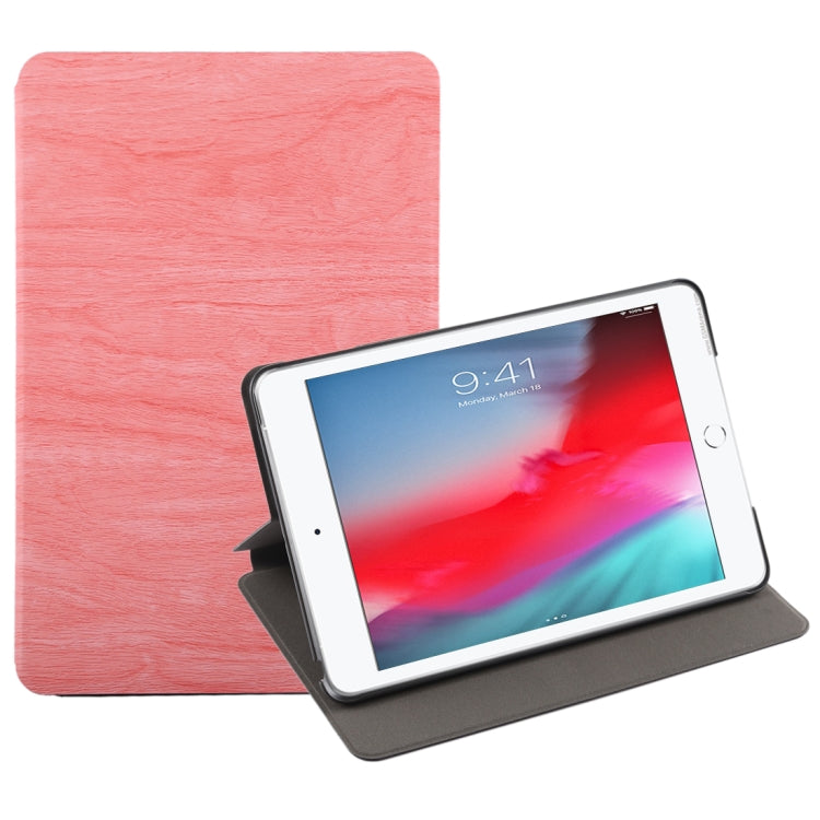 Tree Texture Horizontal Flip Leather Case for iPad Mini 2019, with Holder & Sleep / Wake-up Function
