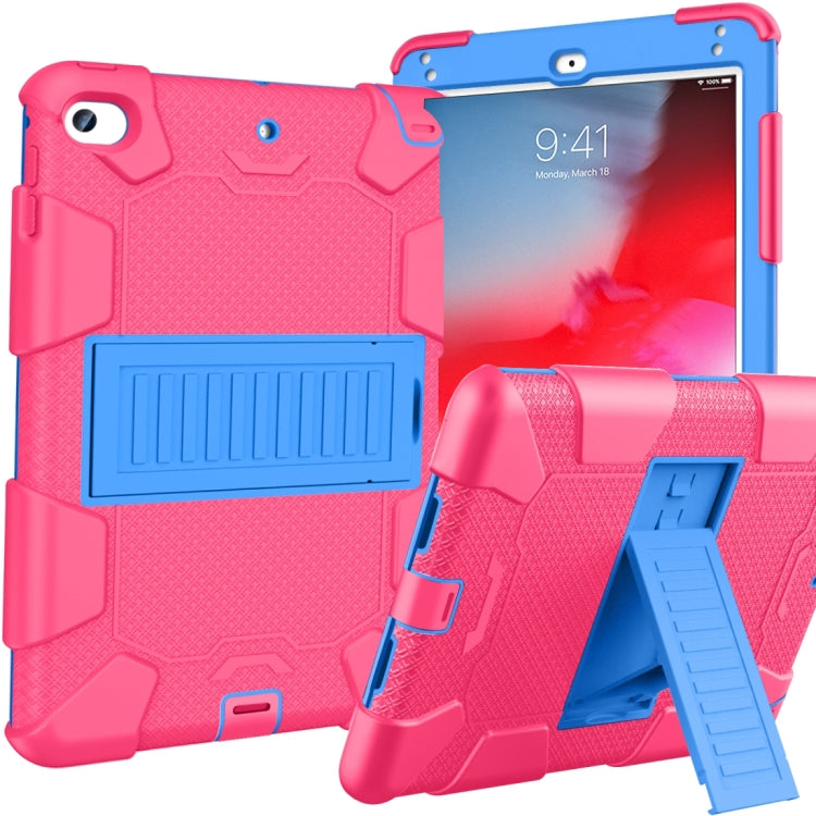 Shockproof Two-color Silicone Protection Shell for iPad Mini 2019 & 4, with Holder