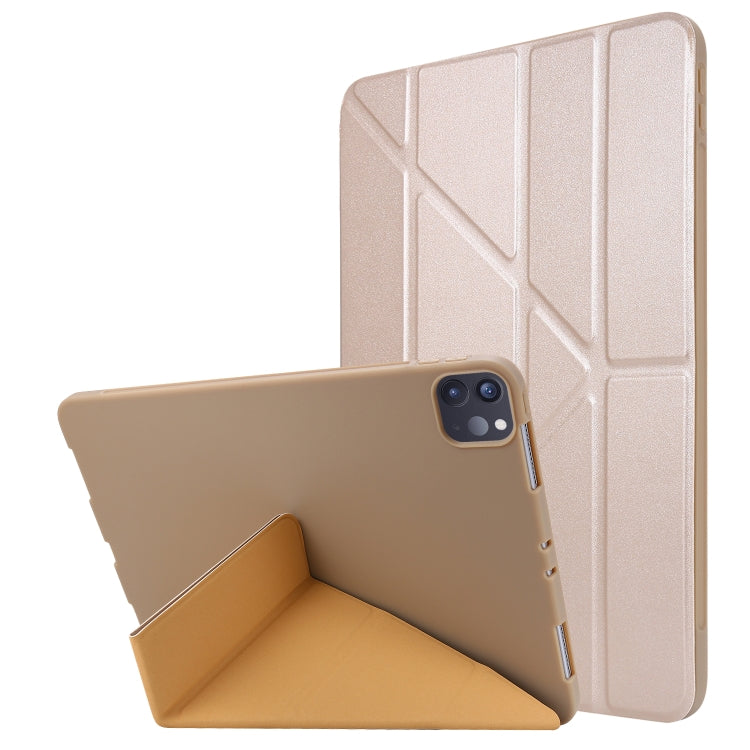 For iPad Pro 11 (2020) TPU Horizontal Deformation Flip Leather Tablet Case with Holder