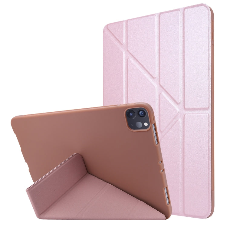 For iPad Pro 11 (2020) TPU Horizontal Deformation Flip Leather Tablet Case with Holder