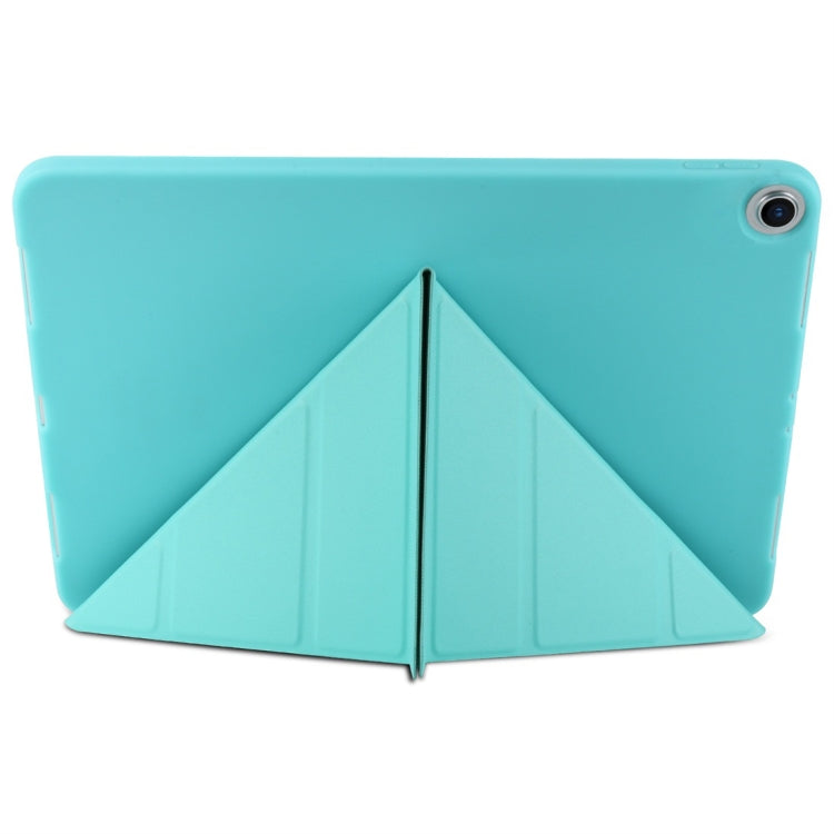 Millet Texture PU+ Silica Gel Full Coverage Leather Case for iPad Air (2019) / iPad Pro 10.5 inch, with Multi-folding Holder