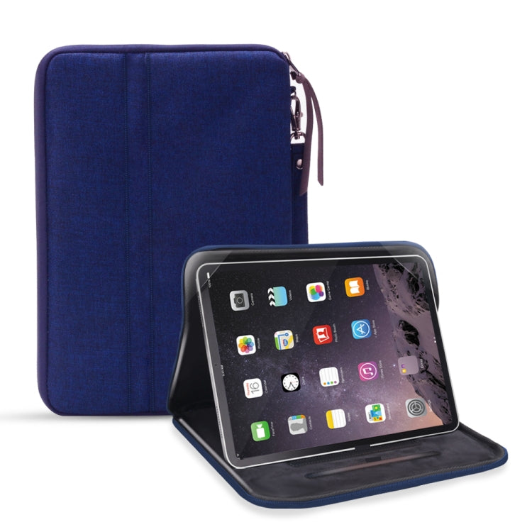 Universal Waterproof Shockproof Tablet Protective Sleeve Carry Bag with Holder for iPad 10.2 2019 or Below Inch Tablet