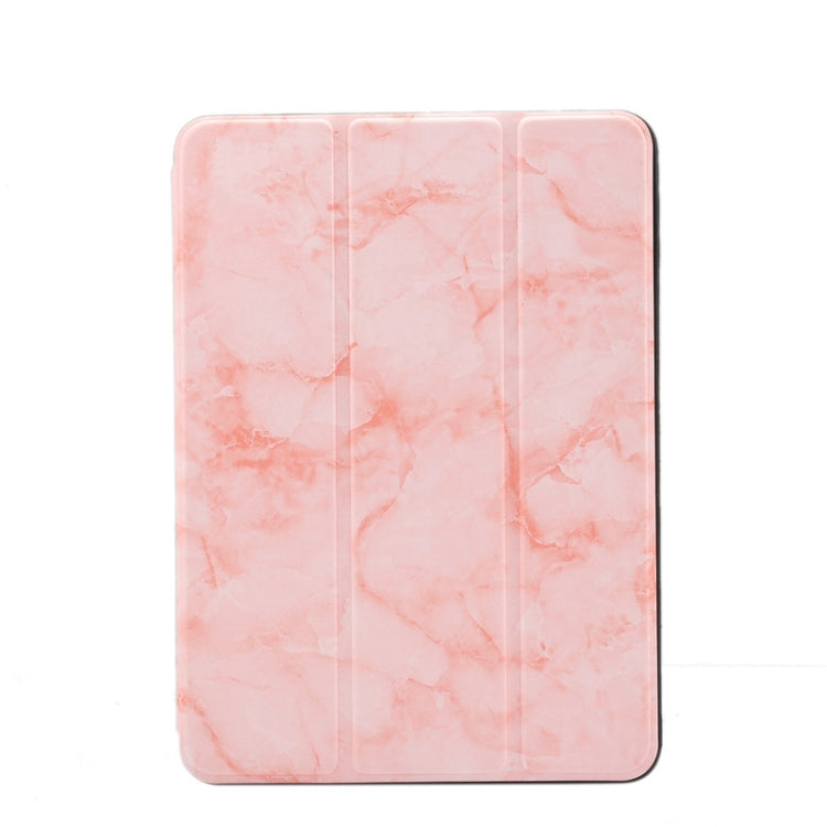 Marble Texture Pattern Horizontal Flip Leather Case for iPad Mini 2019, with Three-folding Holder & Pen Slot & Sleep / Wake-up Function