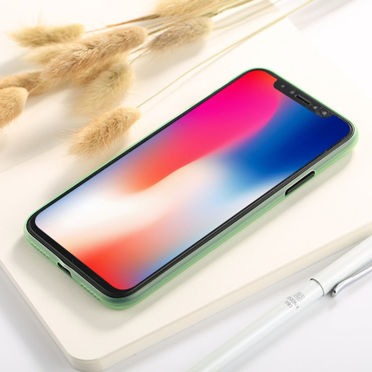 For iPhone X / XS Ultra-thin Frosted PP Protective Back Cover Case