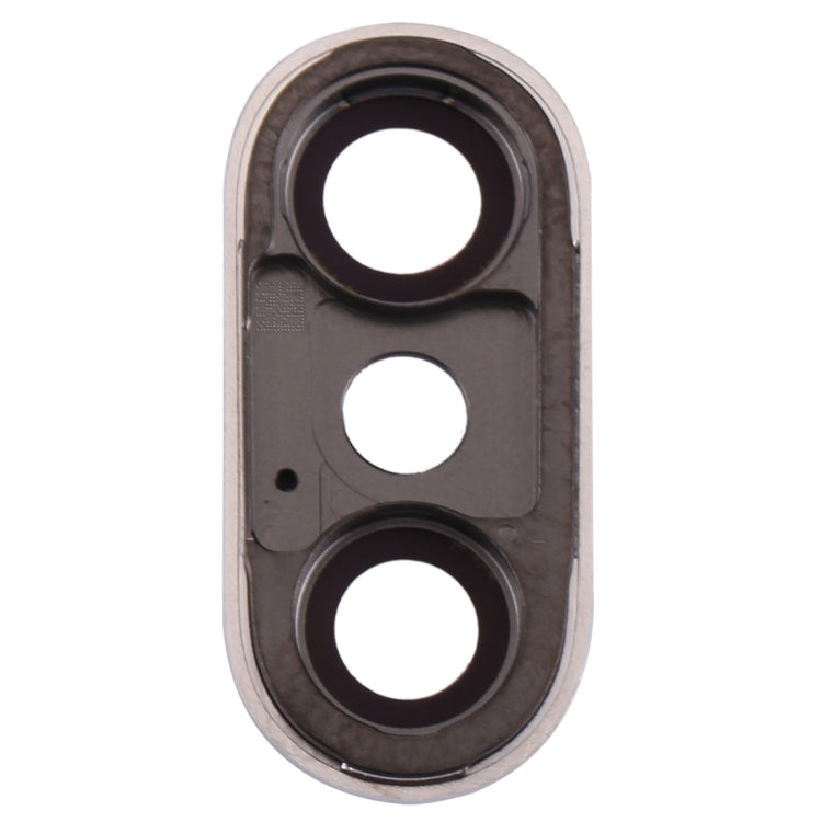 Rear Camera Lens Ring for iPhone X(Silver)