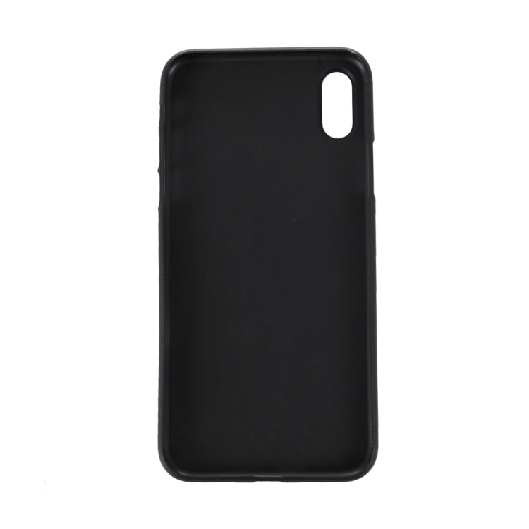 For iPhone XS Max Carbon Fiber Ultrathin PP Protective Case