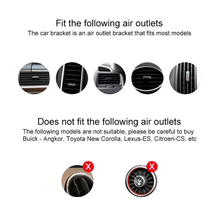 TOTUDESIGN King Series CACW-029 10W Induction Wireless Charging 4 - 6.5 inch Mobile Phone Car Mount