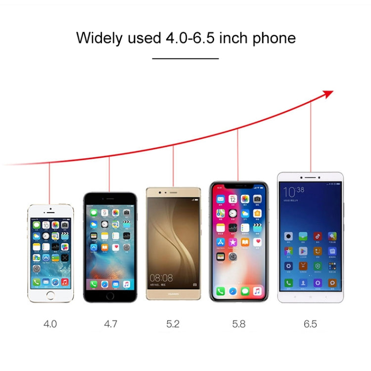 TOTUDESIGN King Series CACW-029 10W Induction Wireless Charging 4 - 6.5 inch Mobile Phone Car Mount