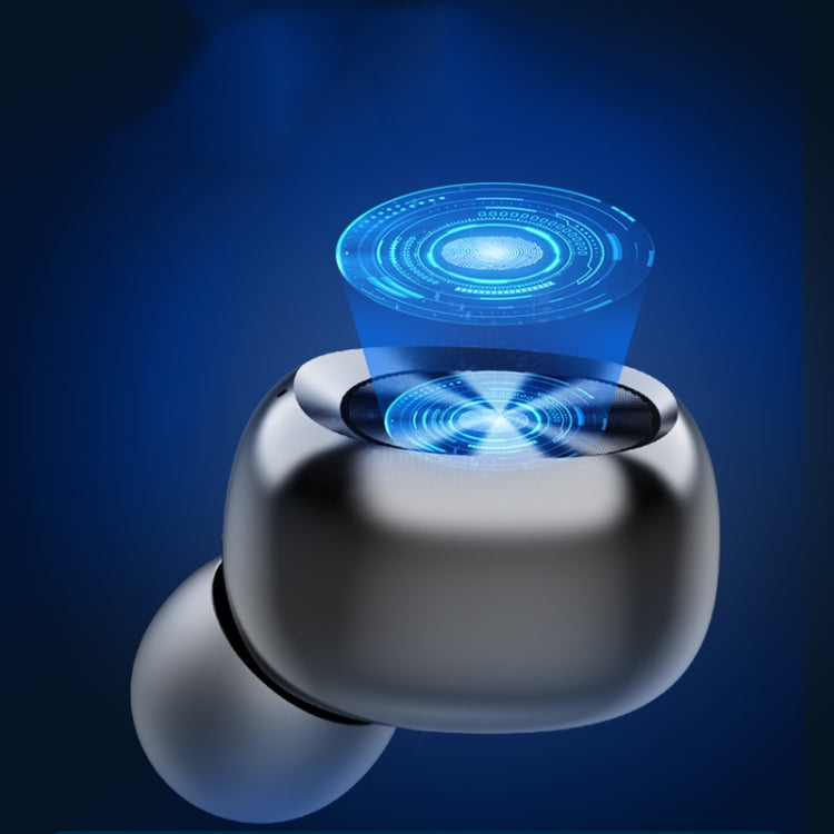 263 TWS CVC8.0 Noise Cancelling Bluetooth Earphone with Charging Box, Support Touch & Three-screen LED Battery Display & Phone Holder & Power Bank & HD Call & Voice Assistant(Black)